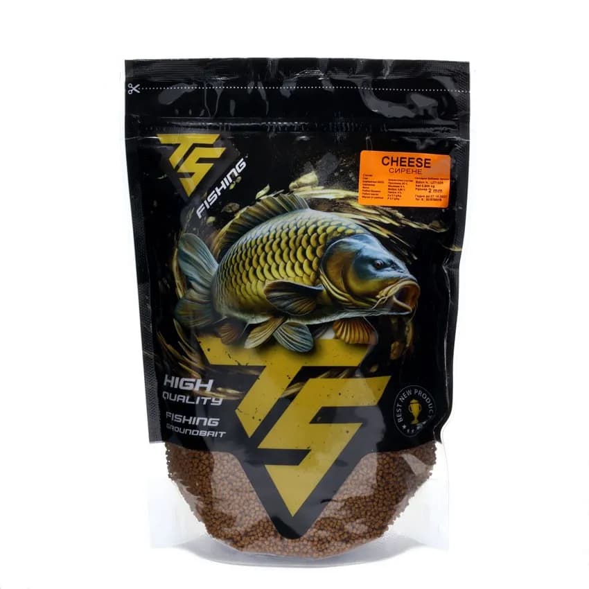 Пелети за фидер TS fishing METHOD PELLETS 2mm 0.800kg